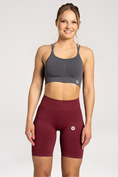 Biker shorts basic burgundy