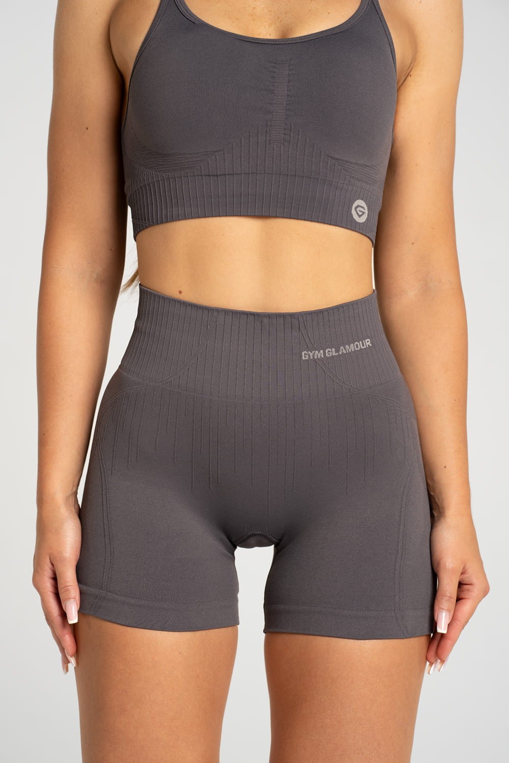Spodenki push up 2.0 dark silver