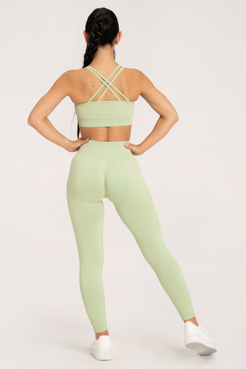 Leginsy push up 2.0 pistachio