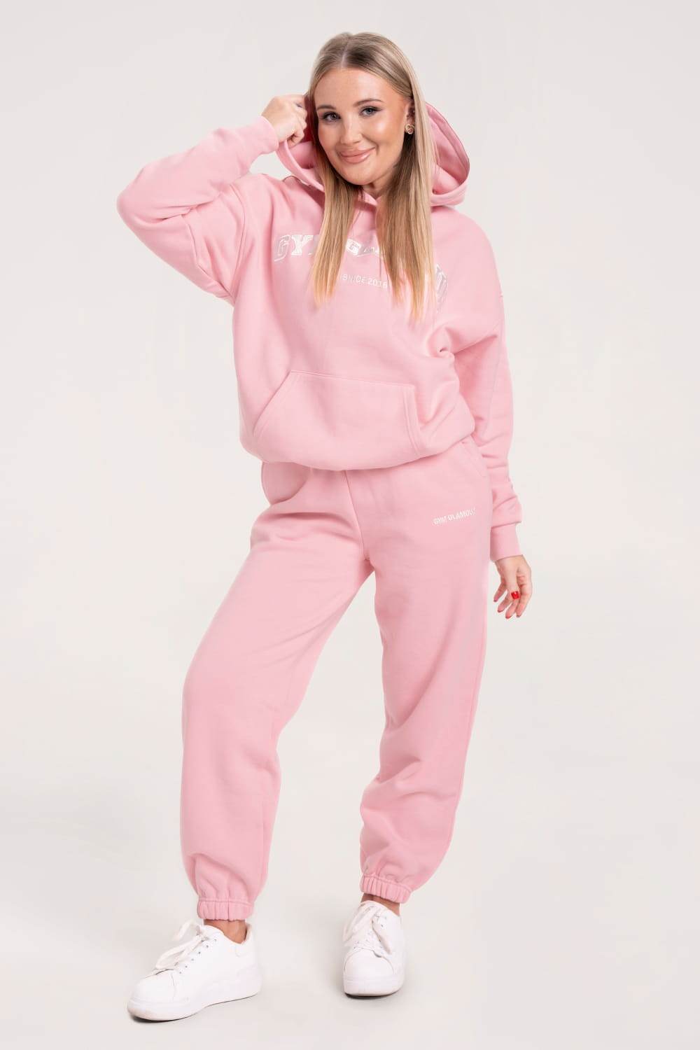 Spodnie dresowe  bubble gum