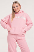 Bluza college bubble gum