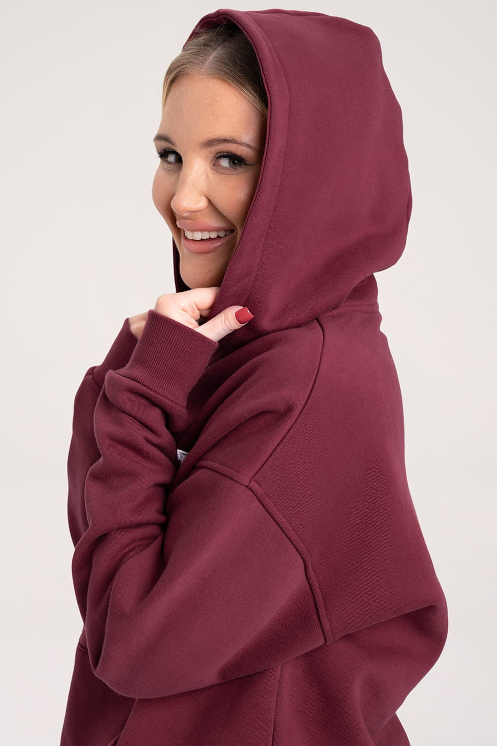 Bluza college ruby