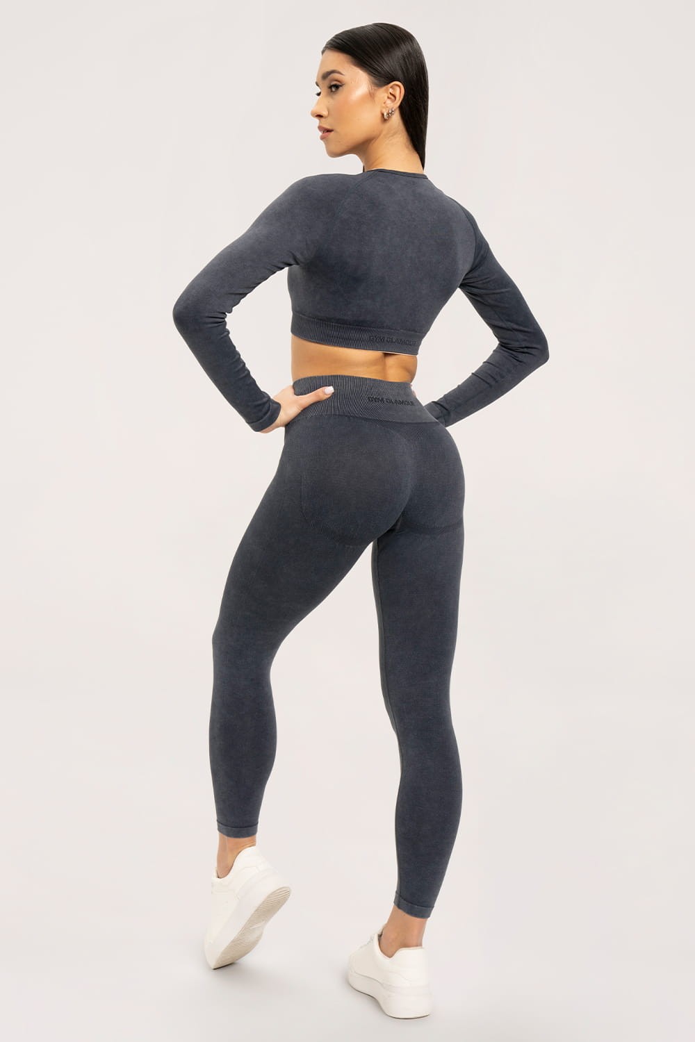 Leginsy sprane anthracite