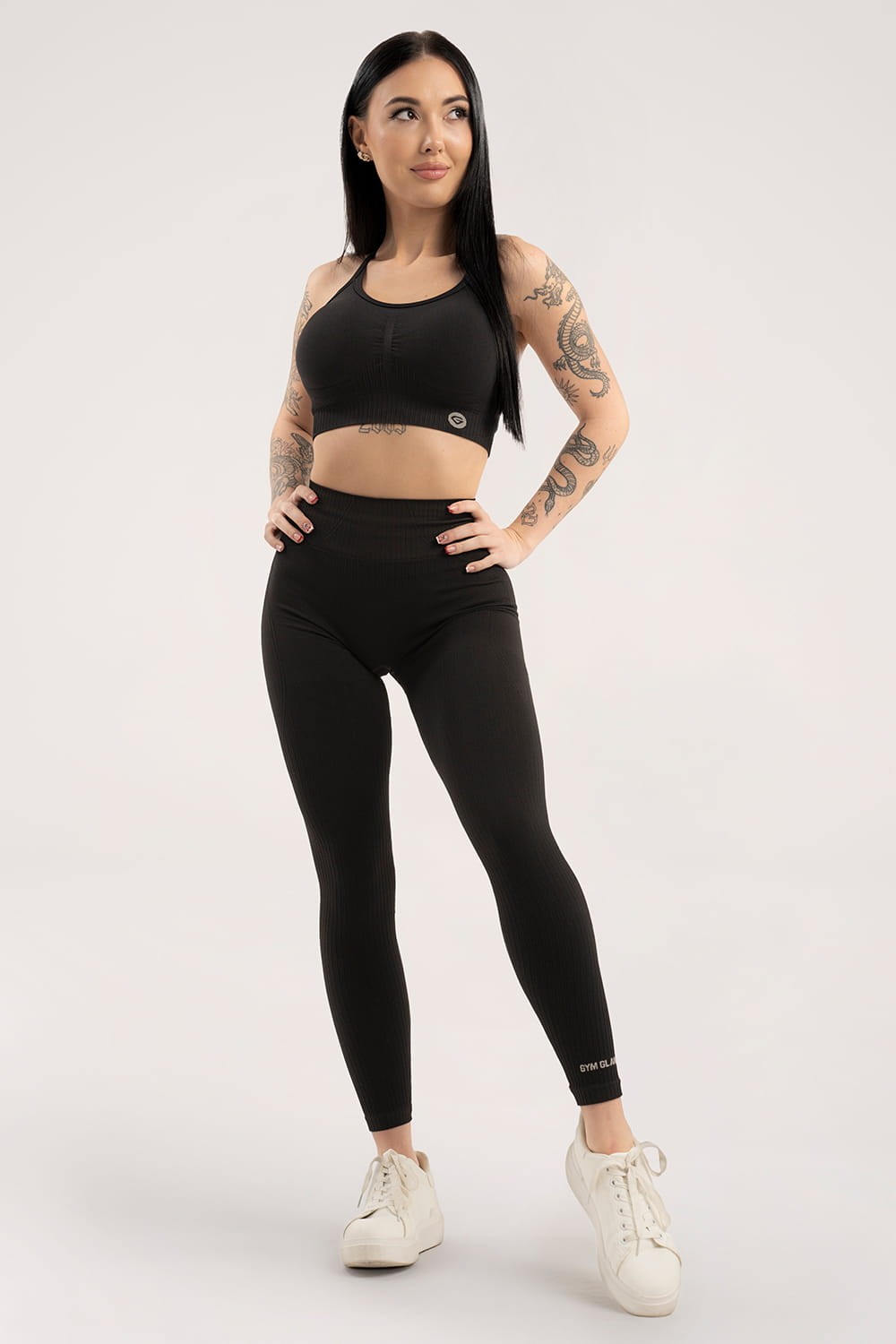 Leginsy deep push up 2.0 black