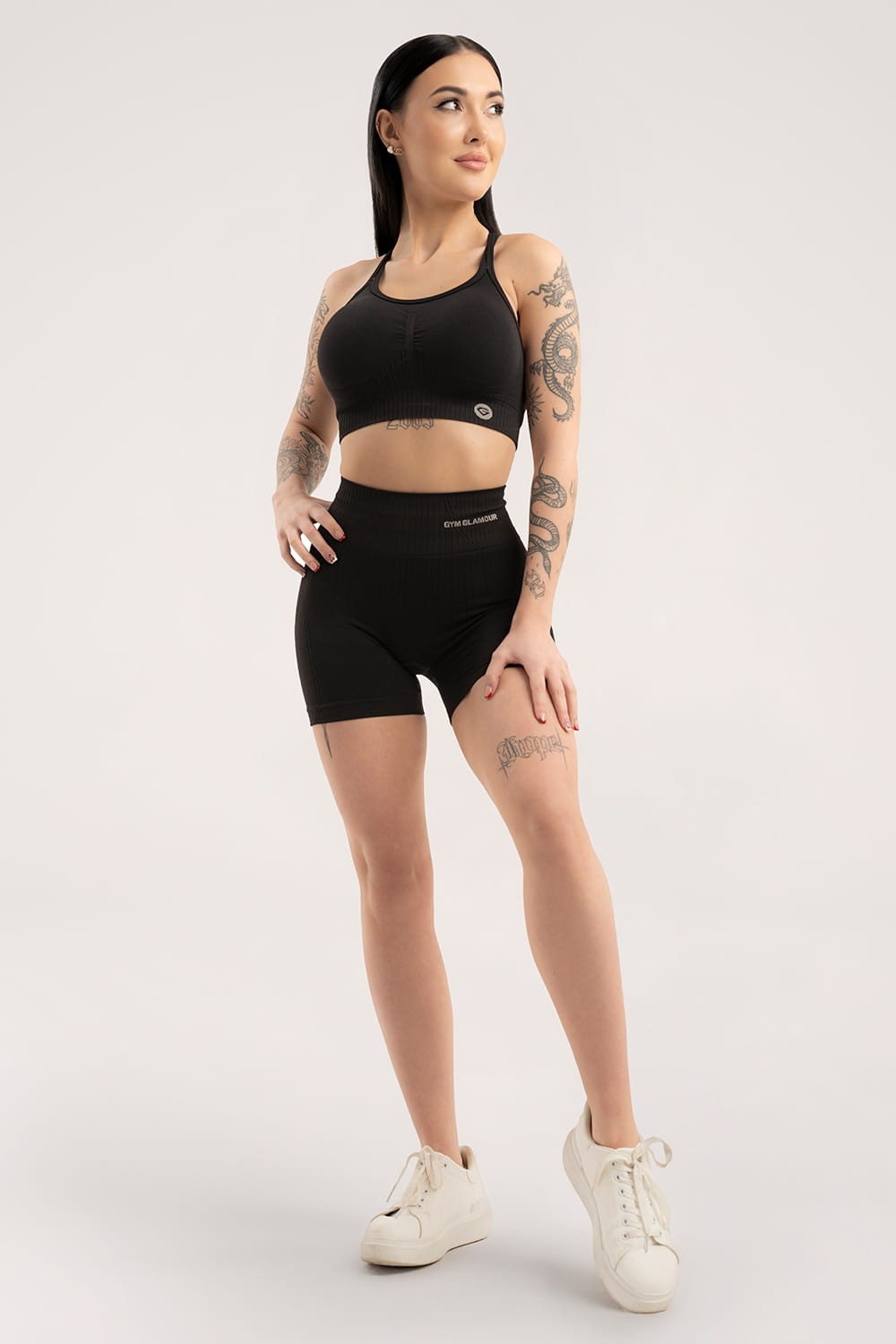 Spodenki deep push up 2.0 black