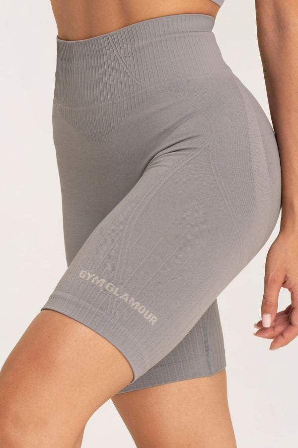 Biker shorts push up 2.0 ghost grey