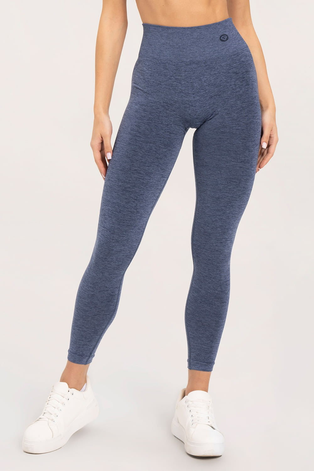 Leginsy seamless push up dark blue