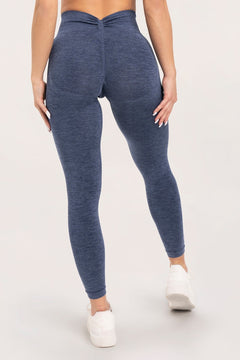 Colanții seamless deep push up dark blue