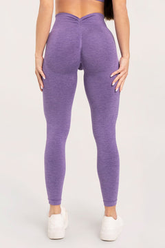 Colanții seamless deep push up violet