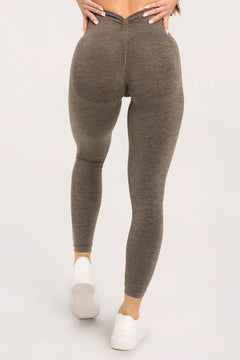 Colanții seamless deep push up espresso