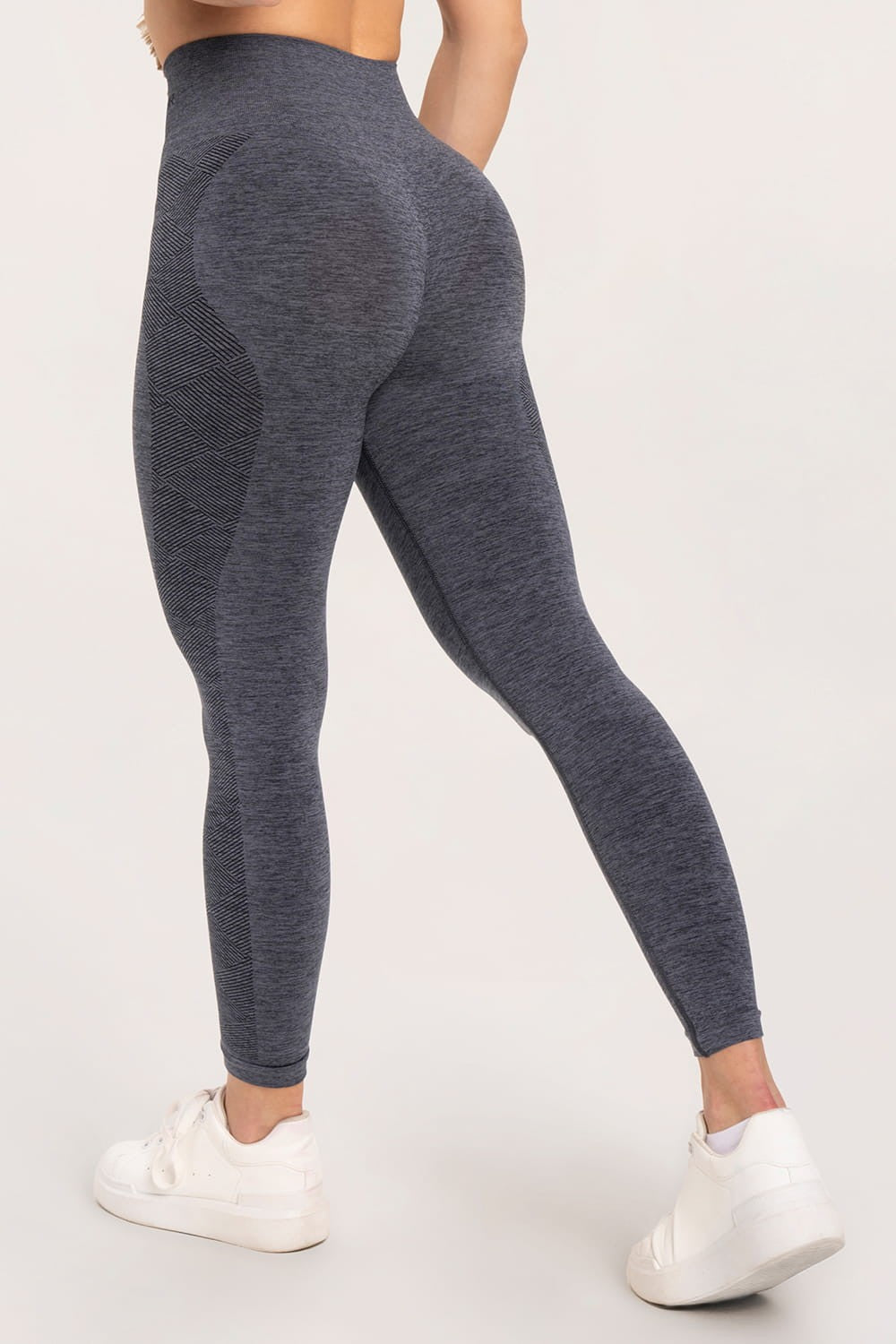 Leginsy seamless dark grey