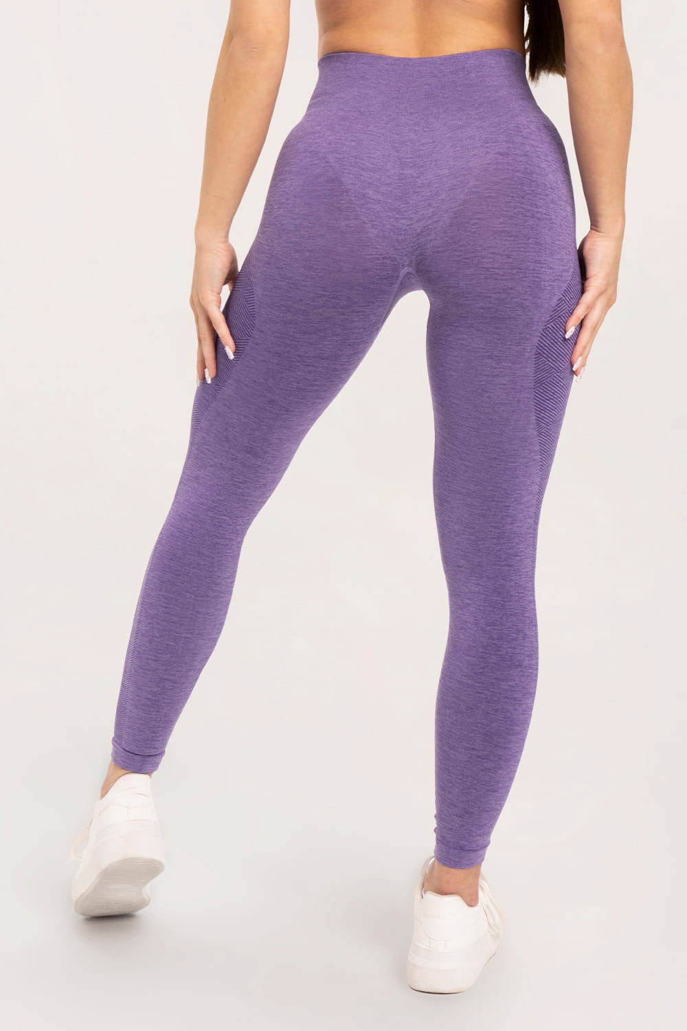 Leginsy seamless violet