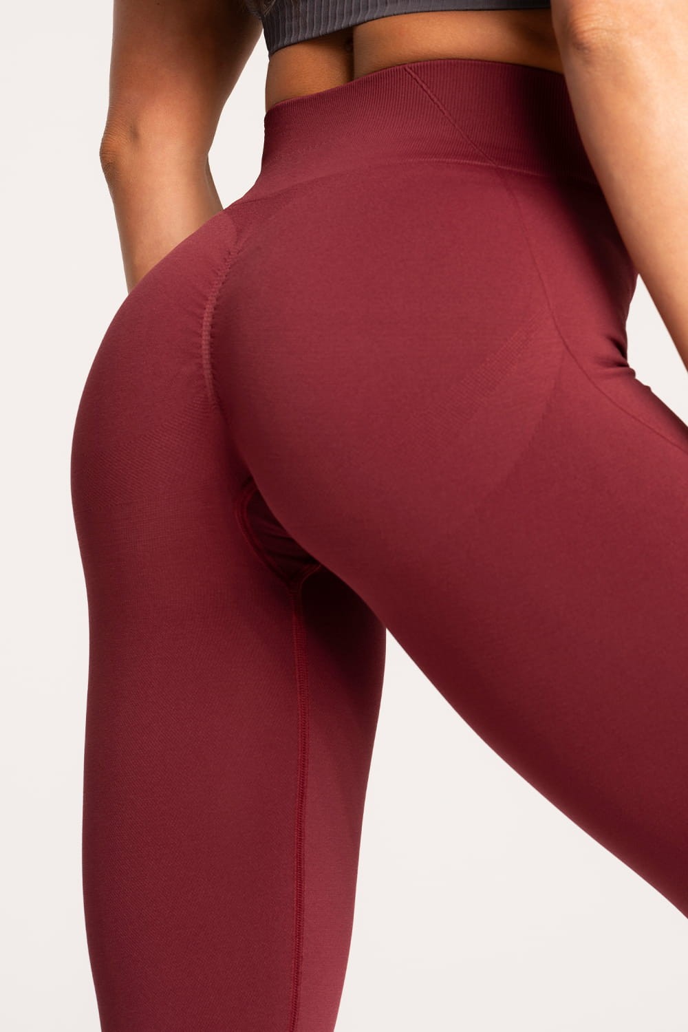 Leginsy basic burgundy