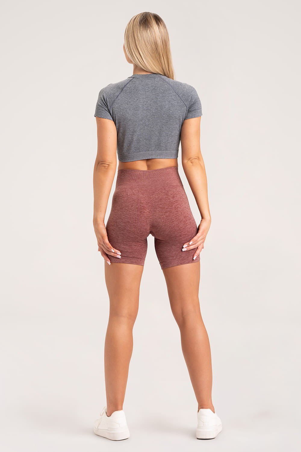 Seamless shorts rose taupe