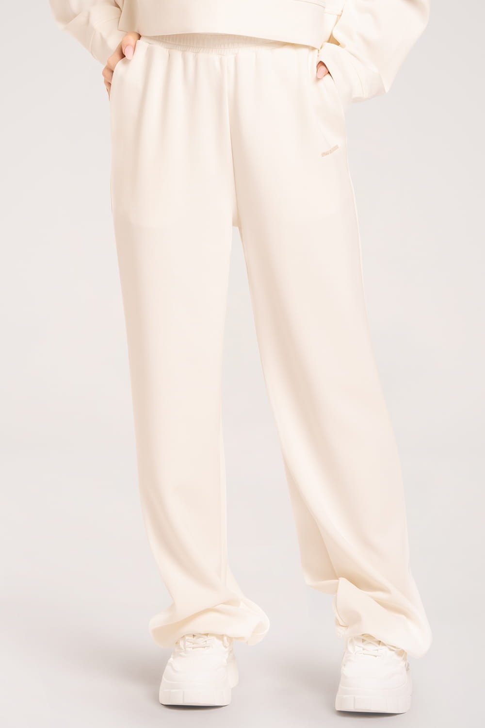 Spodnie dresowe Smooth cream