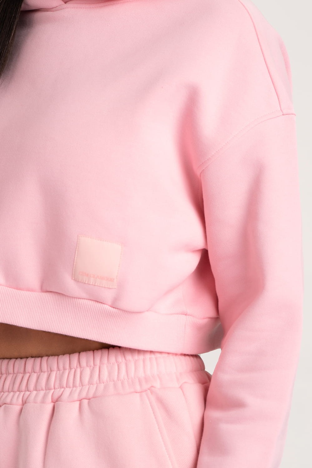 Bluza Crop Bubble Gum