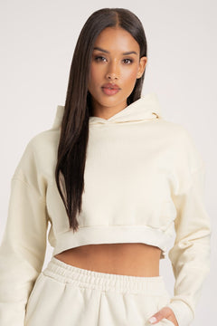 Bluza Crop Off White