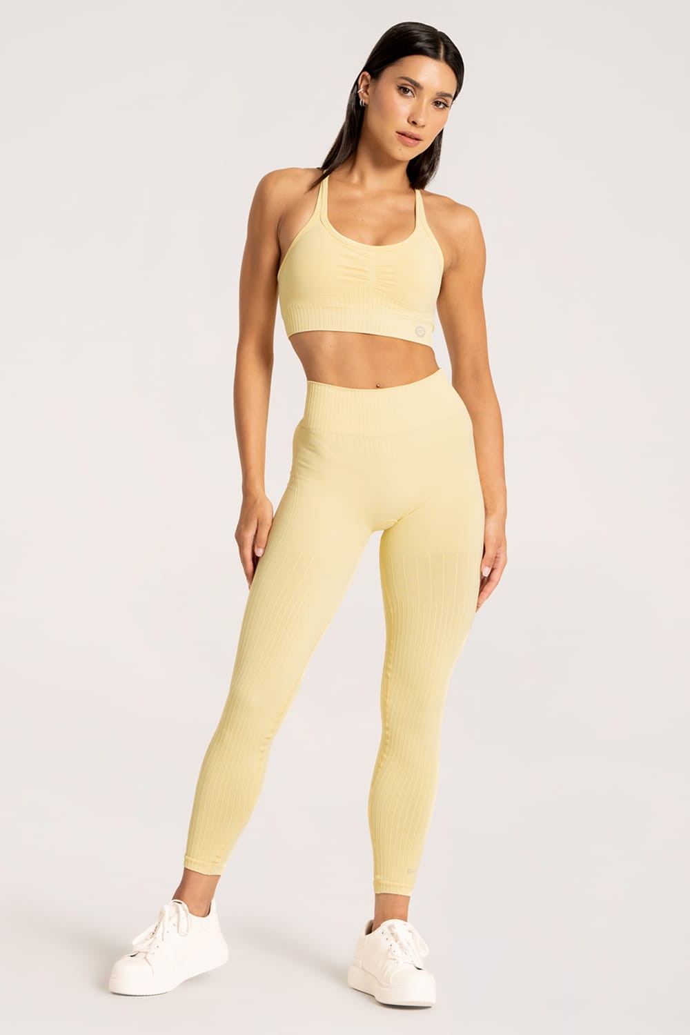 Leginsy deep push up 2.0 butter yellow