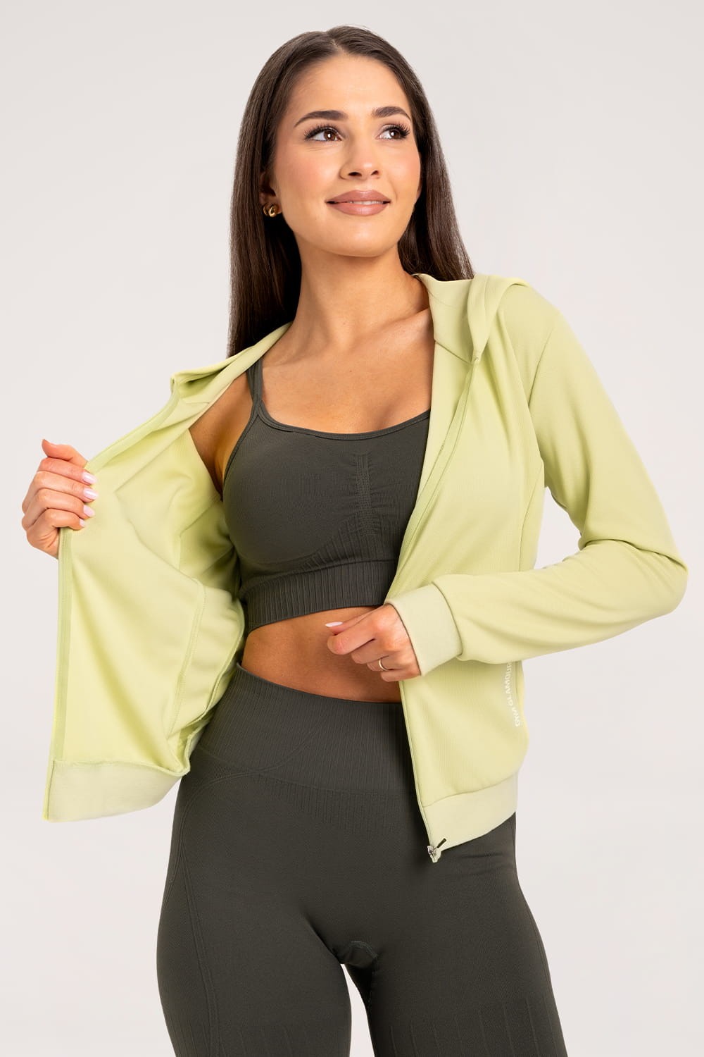 Bluza rozpinana wild lime