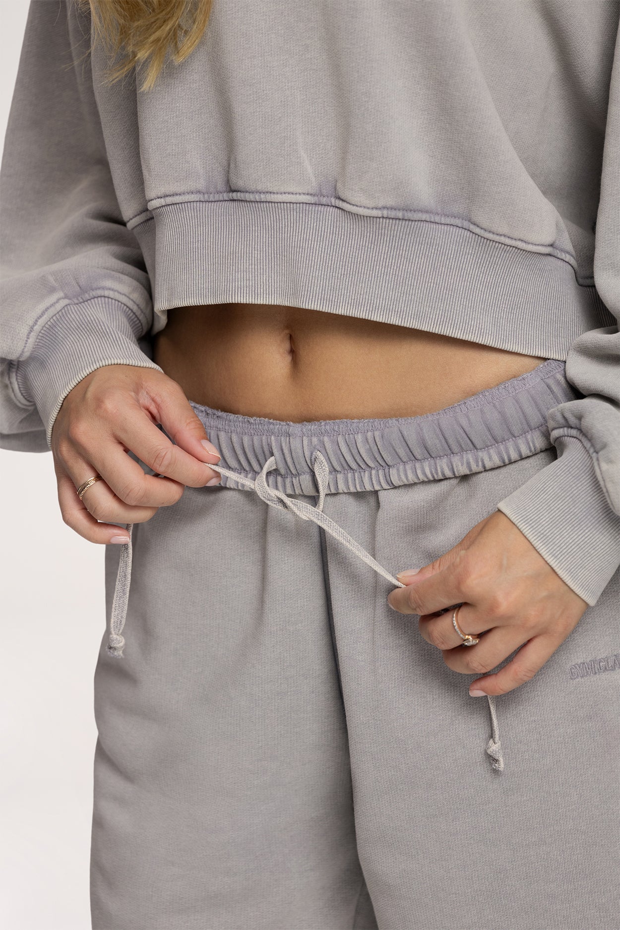 Easy Cuffed Sweatpants light grey