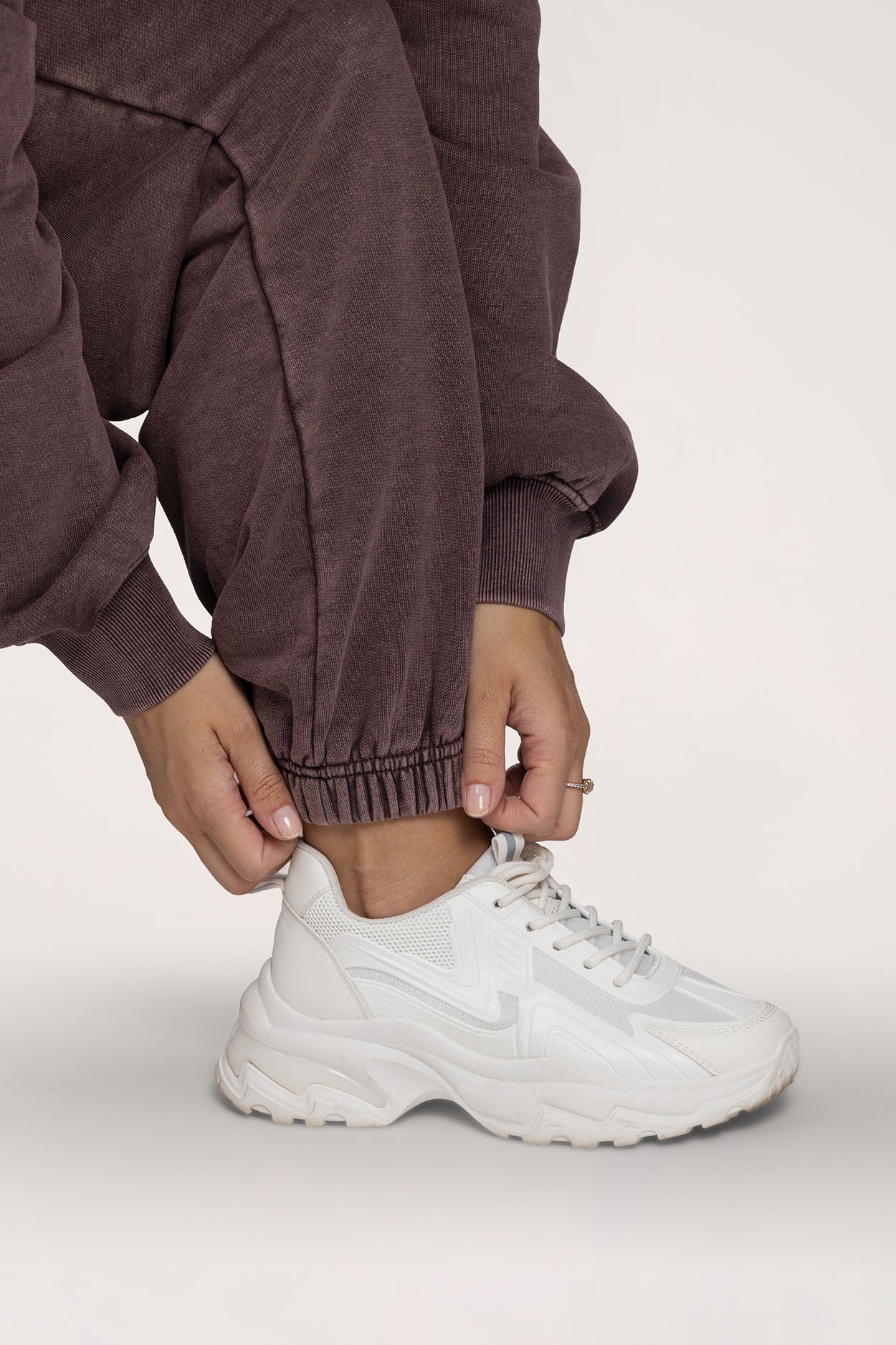Easy Cuffed Sweatpants chocolate