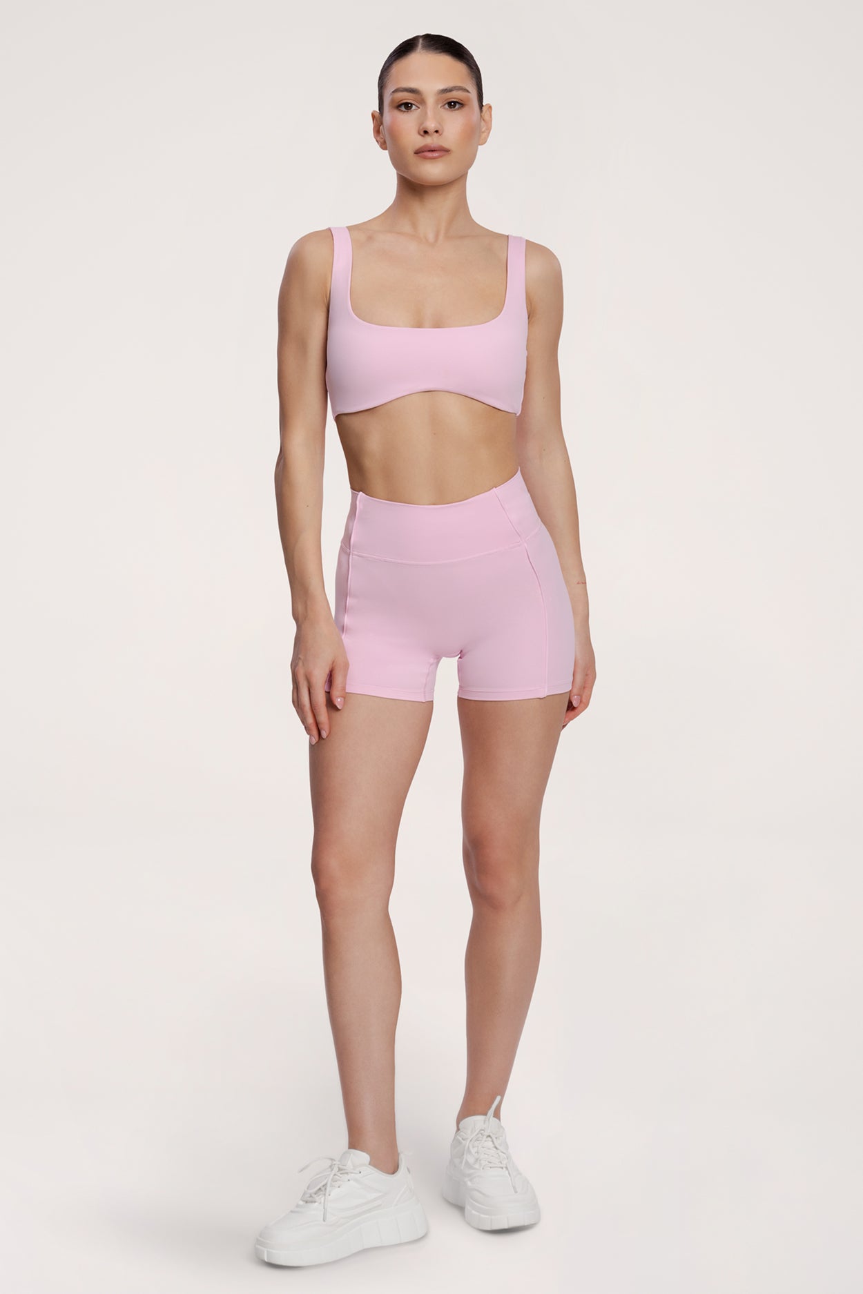 Shorts pilates era pink