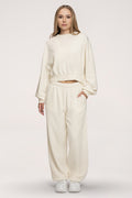 Easy Cuffed Sweatpants off white