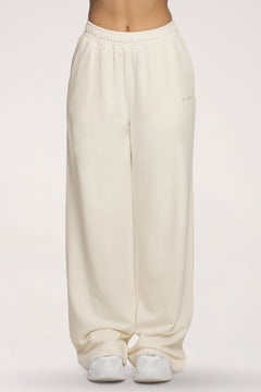 Easy Straight-Leg Sweatpants off white