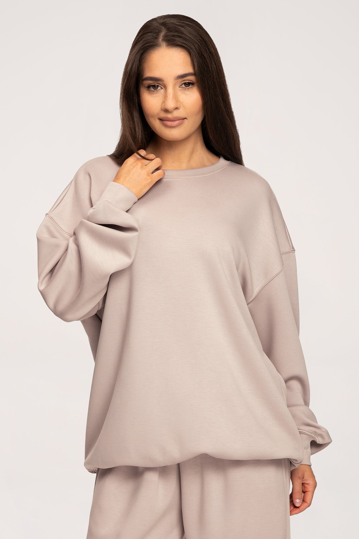 UN1FORM Oversize Sweatshirt beige
