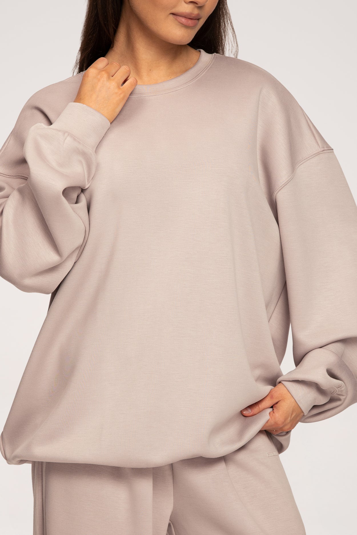 UN1FORM Oversize Sweatshirt beige