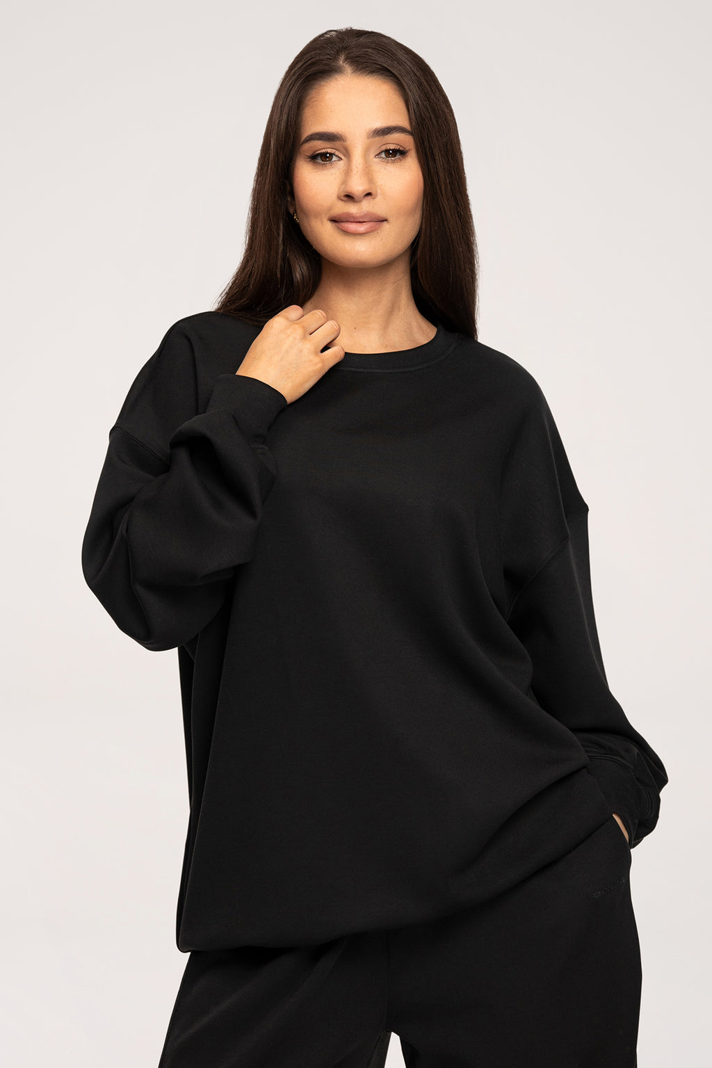UN1FORM Oversize Sweatshirt black
