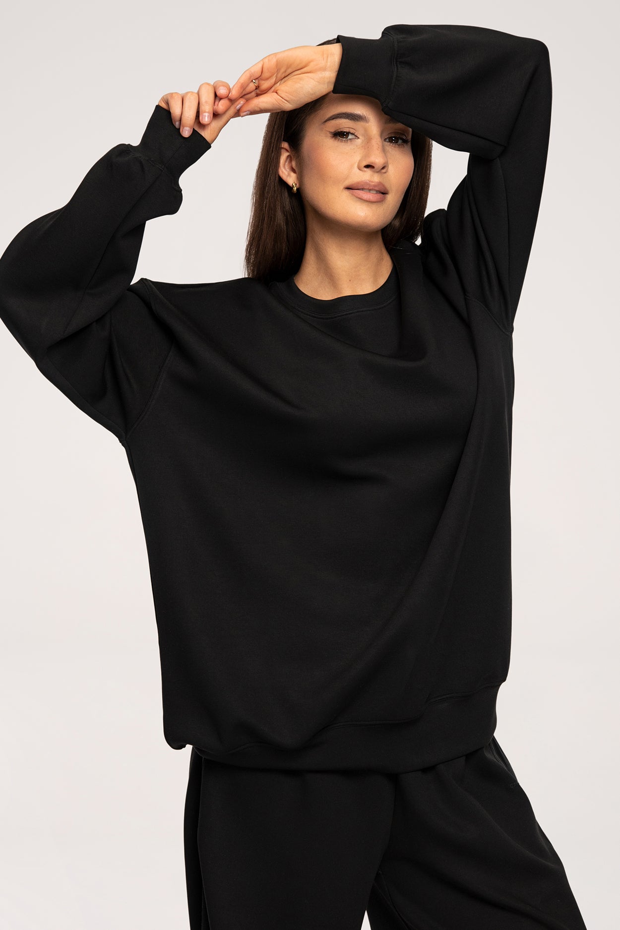 UN1FORM Oversize Sweatshirt black