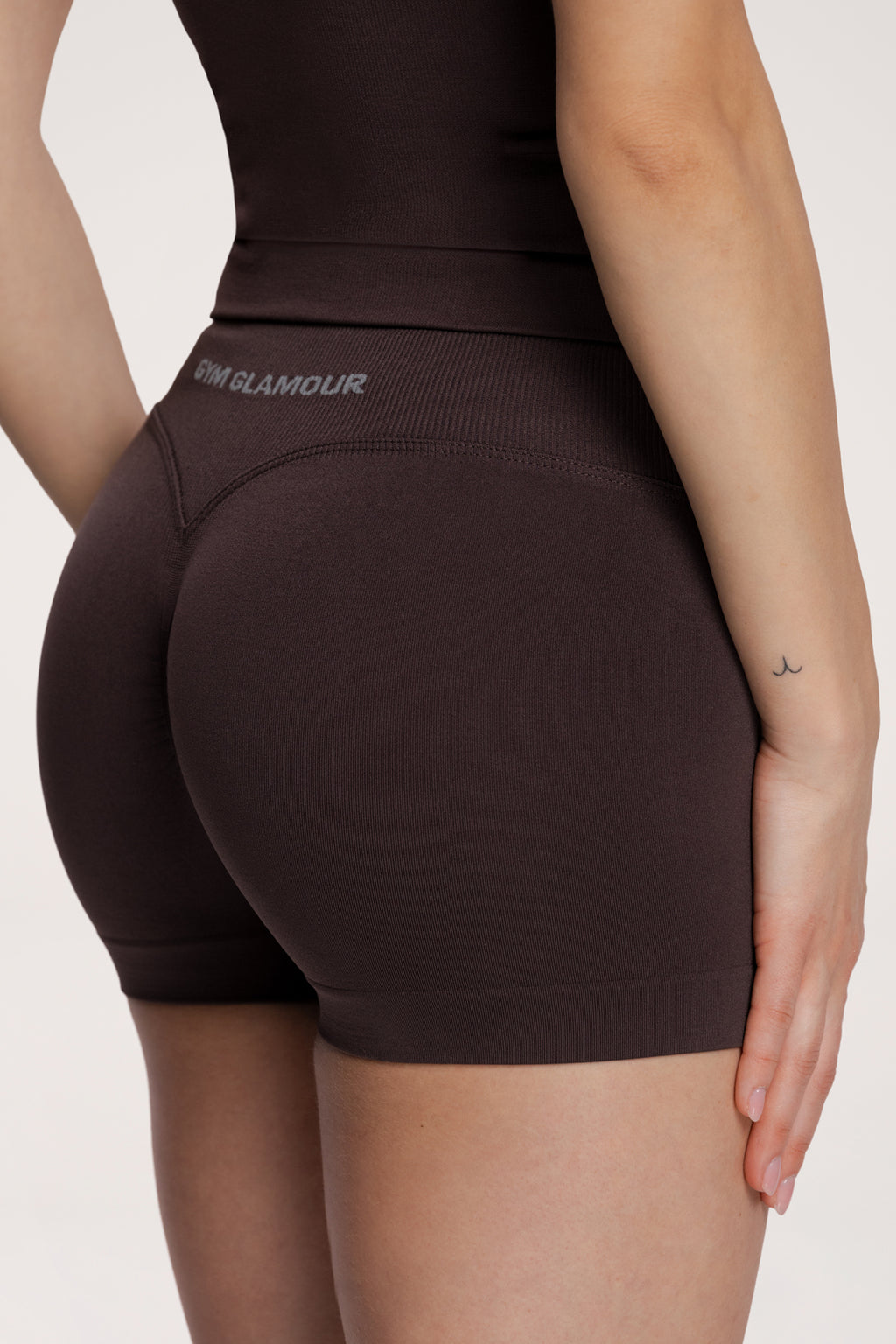 Shorts second skin chocolate