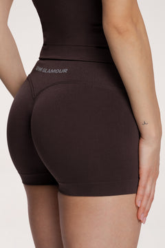 Shorts second skin chocolate