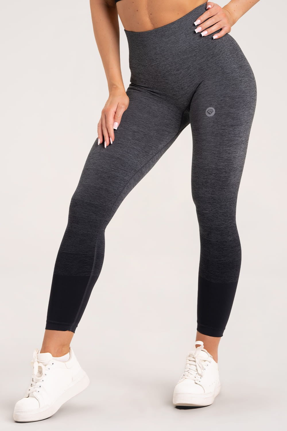 Leginsy grey ombre