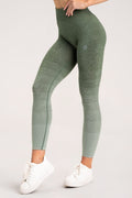 Leginsy khaki ombre
