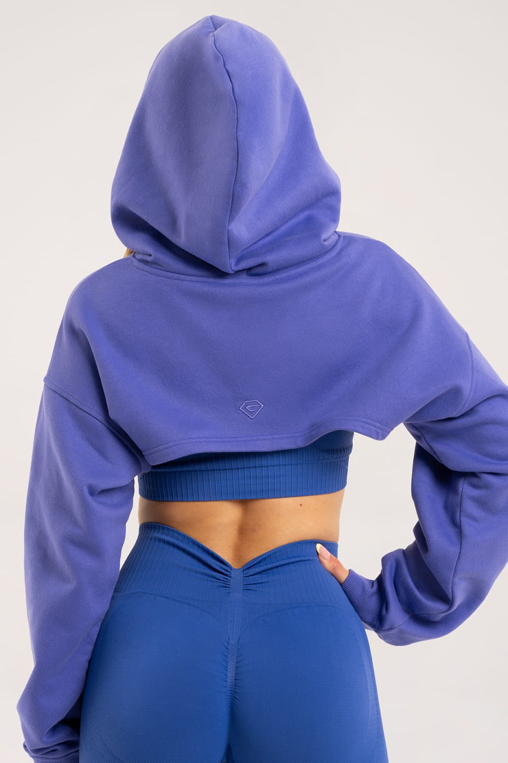 Bluza cut out violet