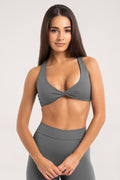 Biustonosz twist glow grey