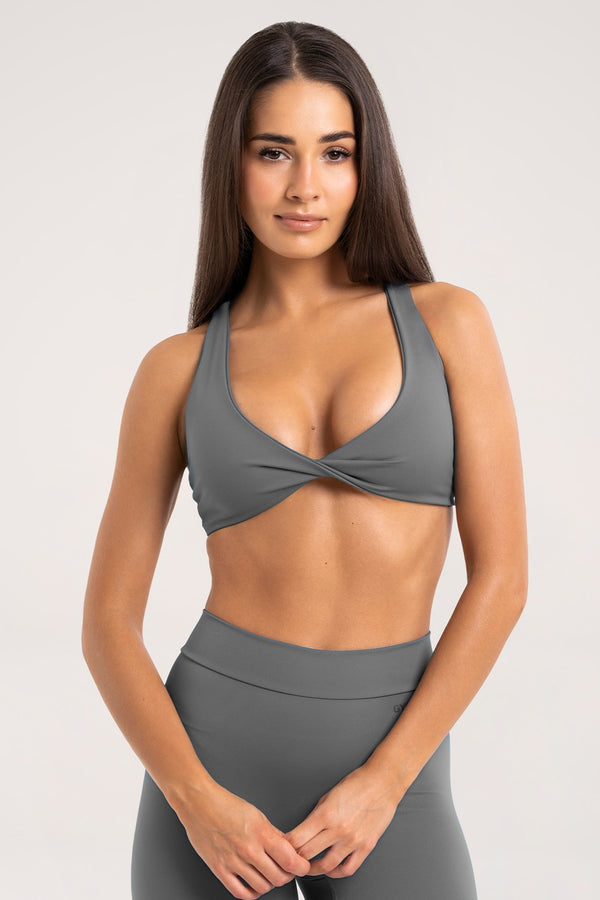 Bra twist glow grey