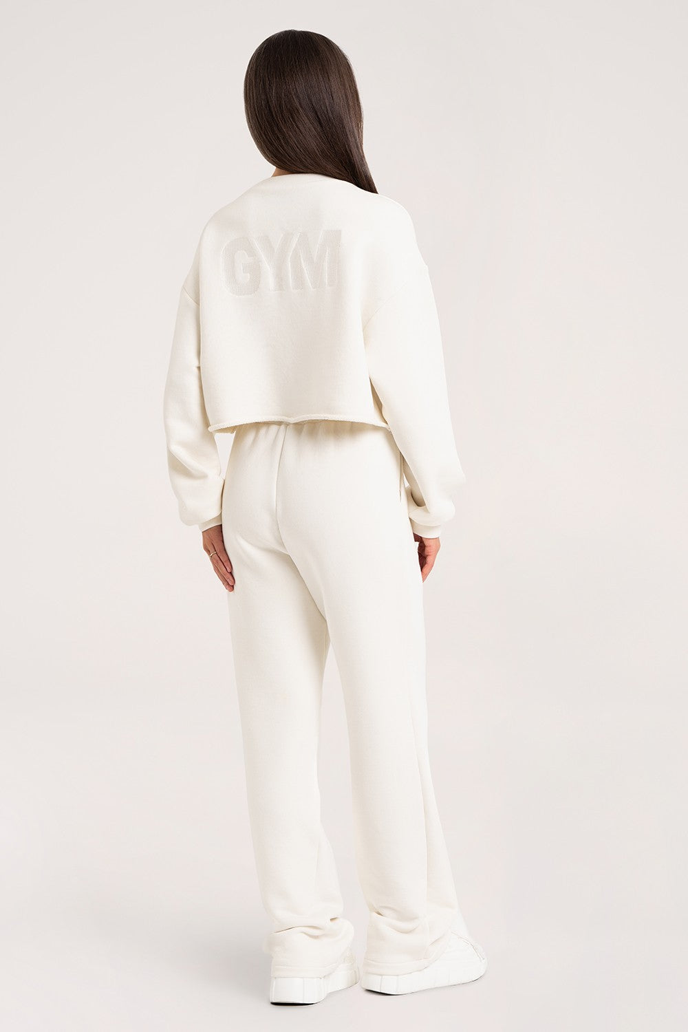 Spodnie dresowe signature off white