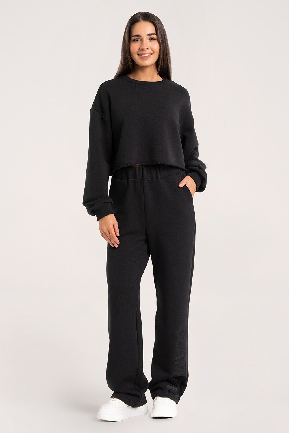Spodnie dresowe signature black