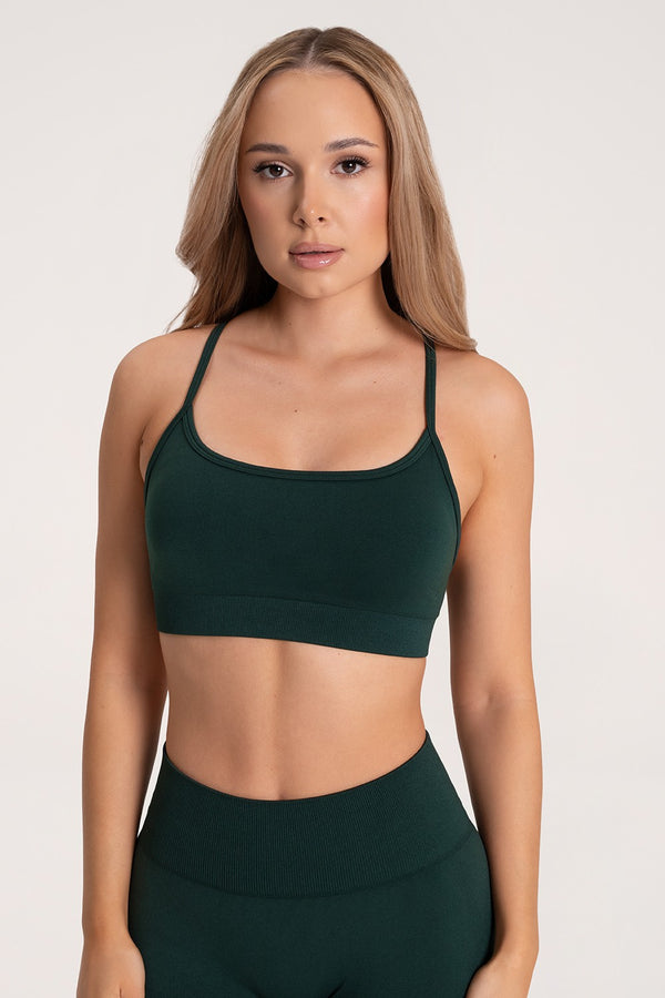 Bra second skin bottle green