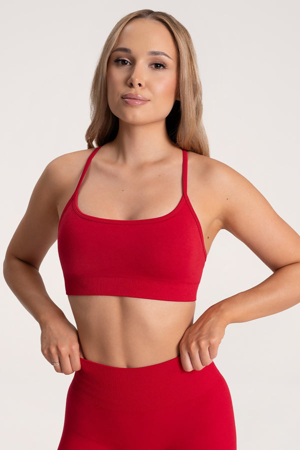 Bra second skin red