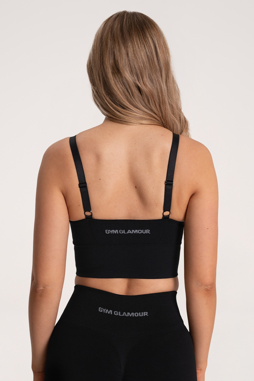 Biustonosz second skin mid black
