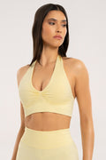 Biustonosz z odkrytymi plecami butter yellow