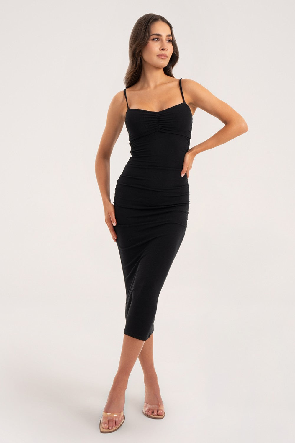 Sukienka Flexi midi booty lift americano
