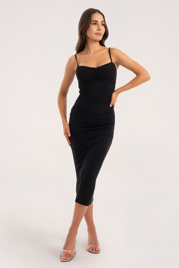 Dress Flexi midi booty lift americano