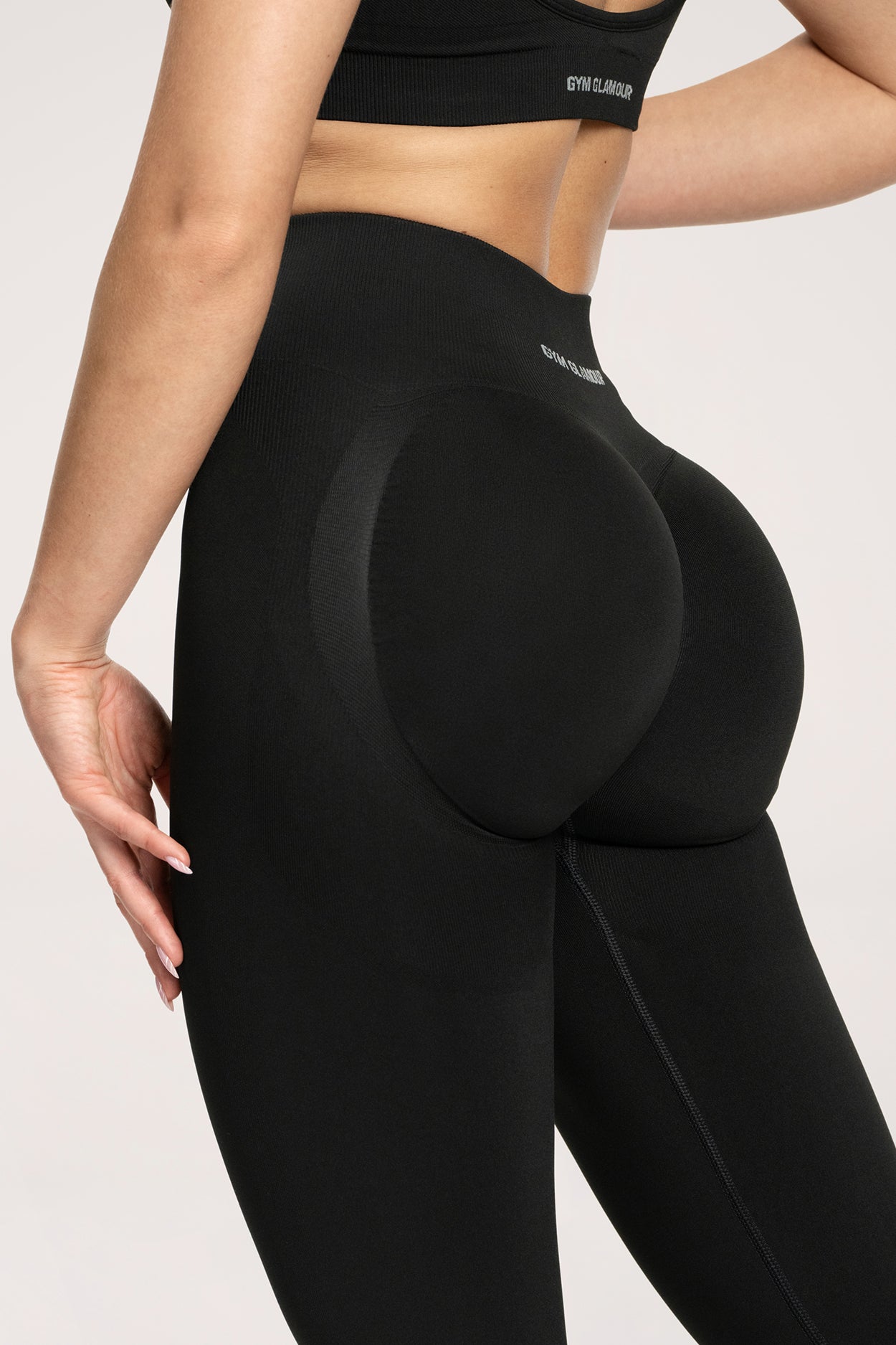 Fake BBL leggings black