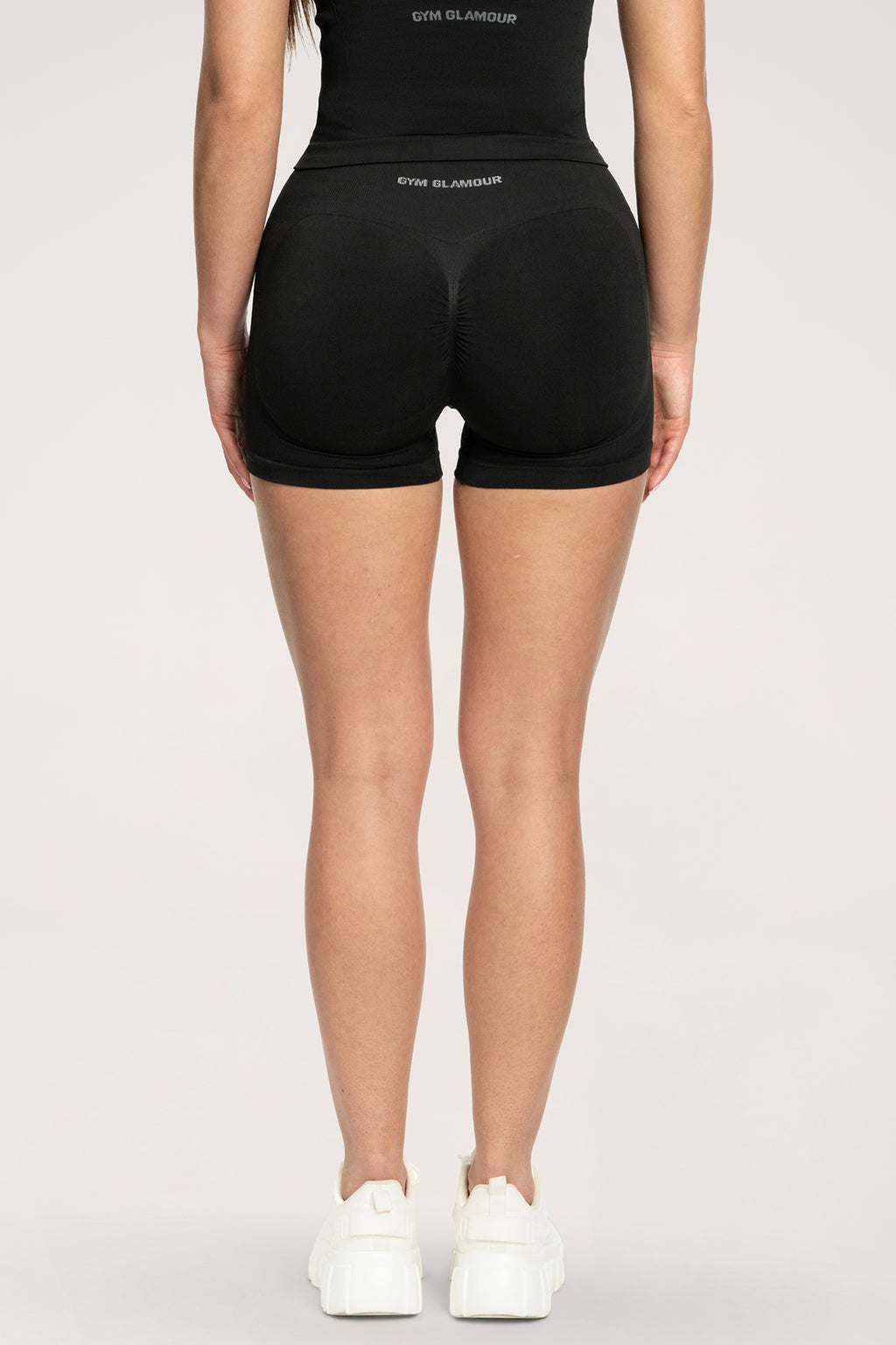 Fake BBL shorts black