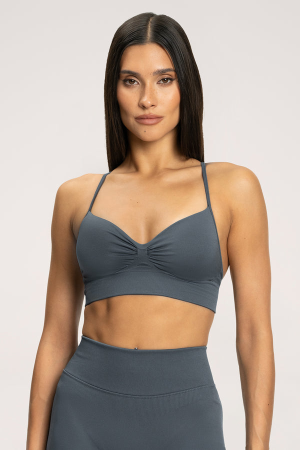 Bra with deep neckline moonlight